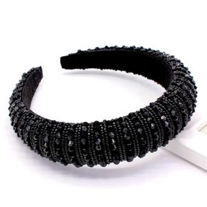 Unique Bargains Crystal Headband Rhinestone Hairband for Women